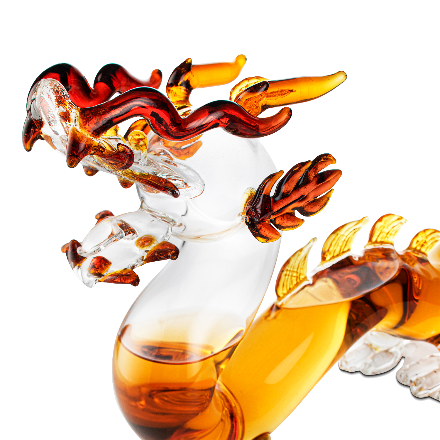 Dragon Drinking Decanter - Whiskey and Wine Decanter Large 10x16" (600ml)-1
