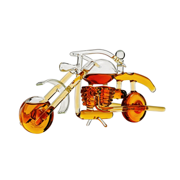 Unique Motorcycle Gift Decanter Wine & Whiskey Elegant Motorbike, Biker Themed, 750ml The Wine Savant - Intricate Details, Bourbon, Scotch or Liquor, Harley Gifts, Decorative Sport Bike Gifts