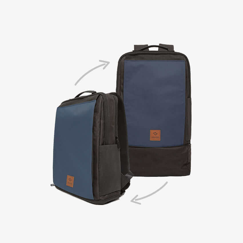CITYC Laptop 2 in 1 Backpack Navy Blue-0