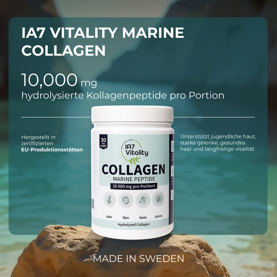 Marine collagen peptides powder