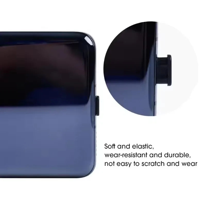 Silicone Dust Plugs Type C Charging Port Protector Stopper Cap Cover for Iphone 17 16 Pro Max 16 15 Plus Samsung Anti-Dust Plug