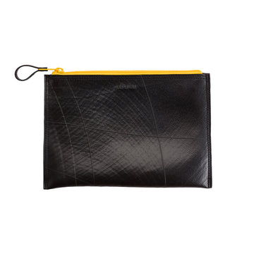 Lewis Essential Medium Flat Vegan Pouch - Eco Travel Pouch-0